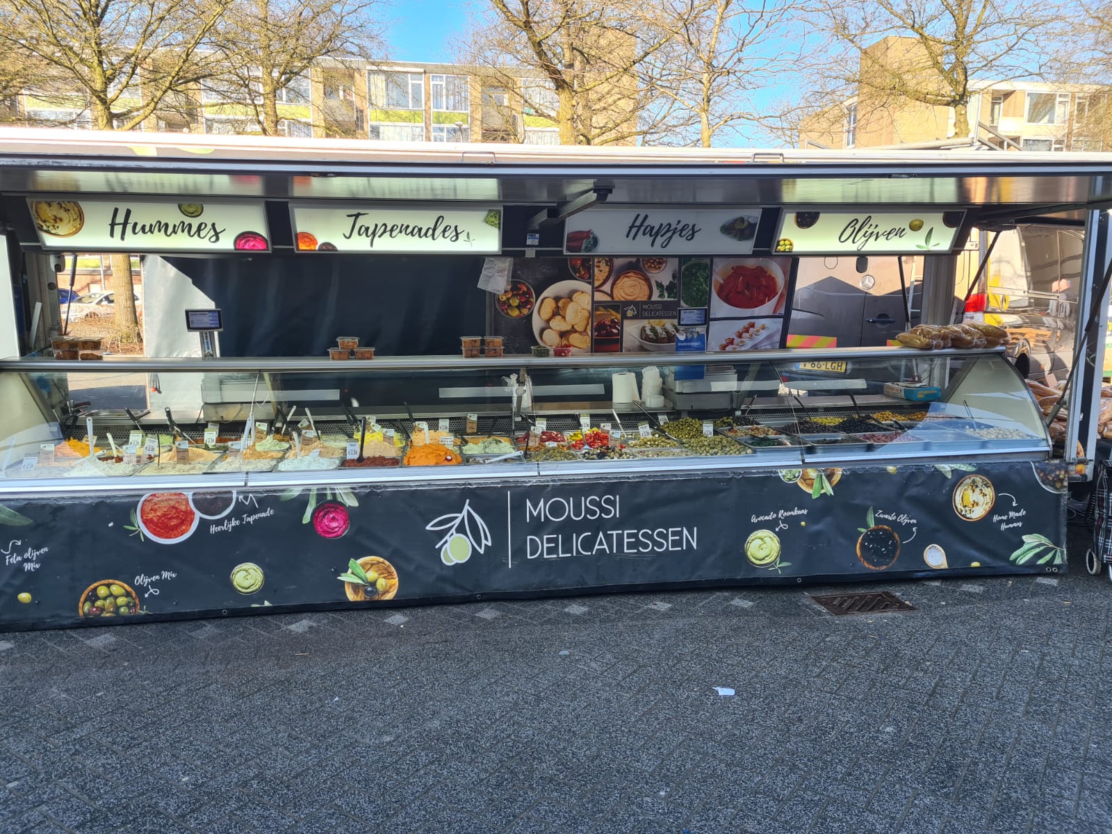 Tapasstand op de markt
